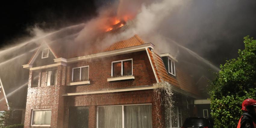 Uitslaande woningbrand Uitslaande woningbrand
