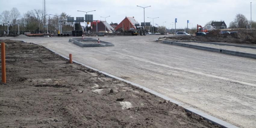 Aanleg nieuwe rotonde Aanleg nieuwe rotonde
