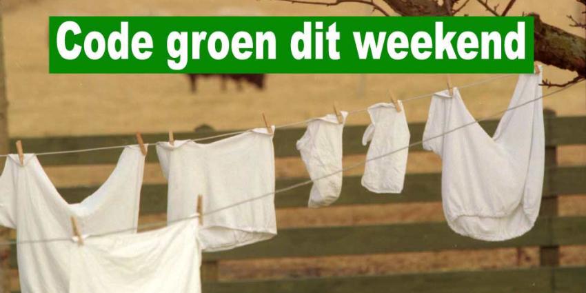 KNMI geeft code groen af voor zacht weekend weer
