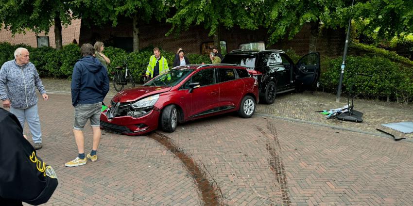 Ravage in centrum Eelde Ravage in centrum Eelde