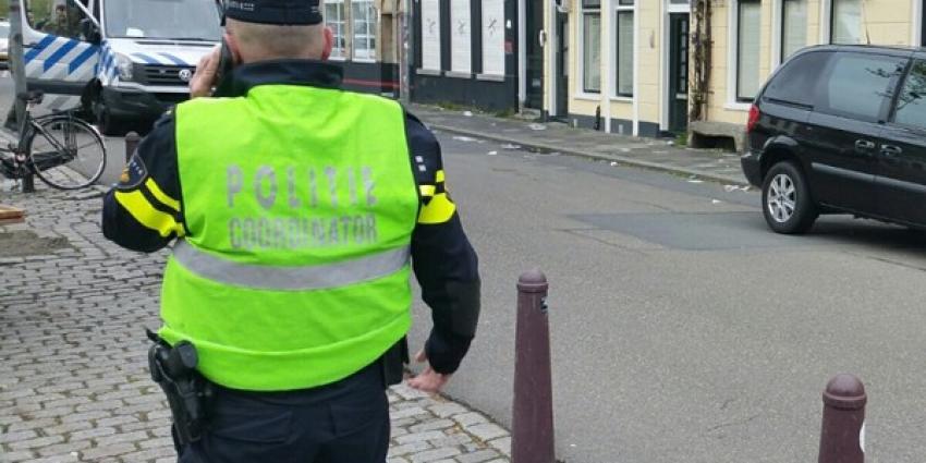 Politie houdt Groninger aan na knal Politie houdt Groninger aan na knal