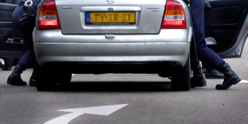 Foto van controle van auto op drugs | Archief EHF Foto van controle van auto op drugs | Archief EHF