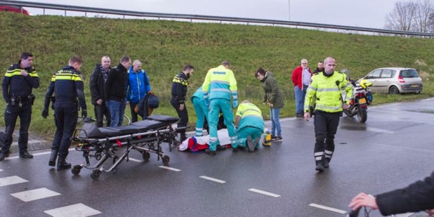  Meisje gewond bij aanrijding oprit A20