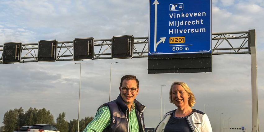 'Mijdrecht' nu ook op bewegwijzering van de A2 'Mijdrecht' nu ook op bewegwijzering van de A2
