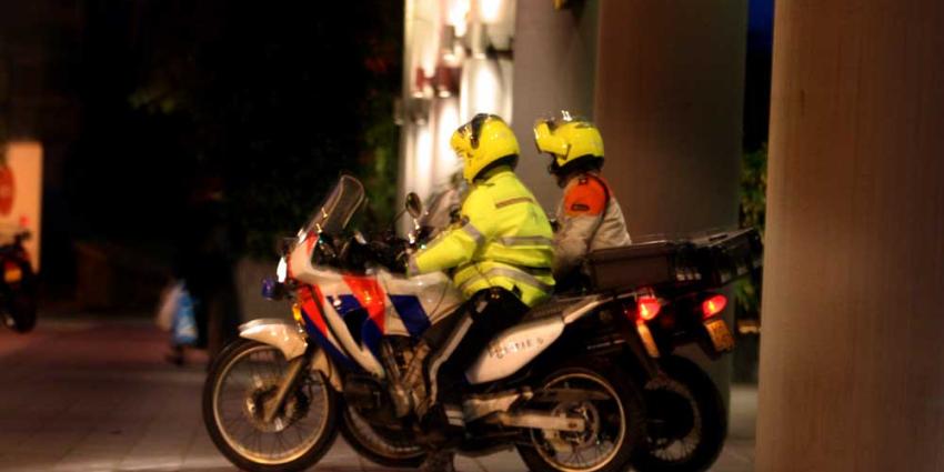 Foto van politie motoren donker | Archief EHF Foto van politie motoren donker | Archief EHF