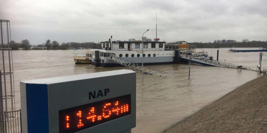 Nieuwe hoogwatergolf onderweg naar Nederland