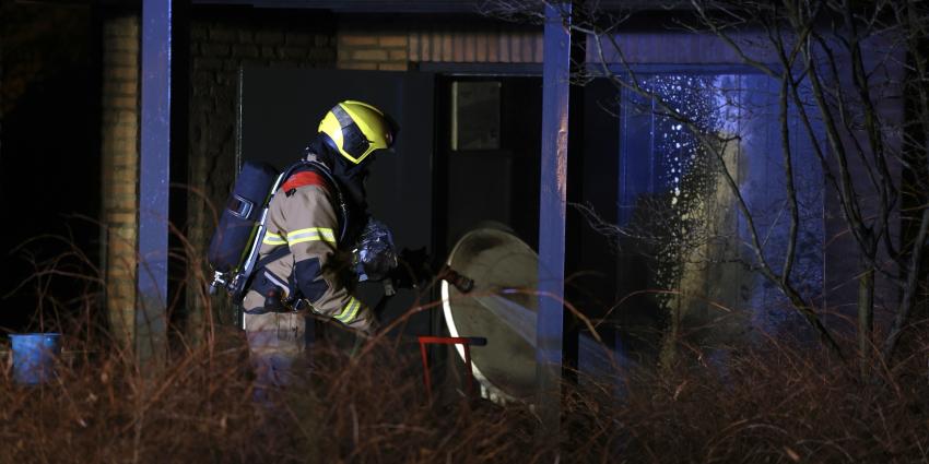 Brandweer blust na Brandweer blust na