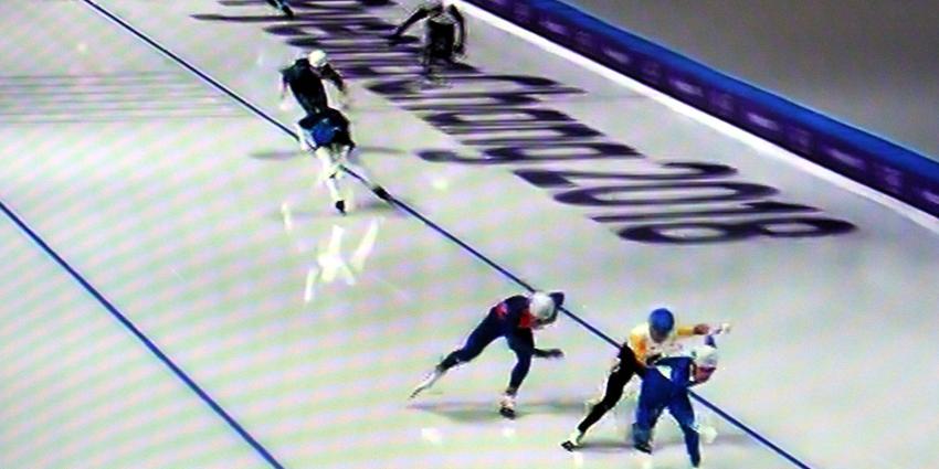 Irene Schouten en Koen Verweij pakken brons op massasprint Irene Schouten en Koen Verweij pakken brons op massasprint