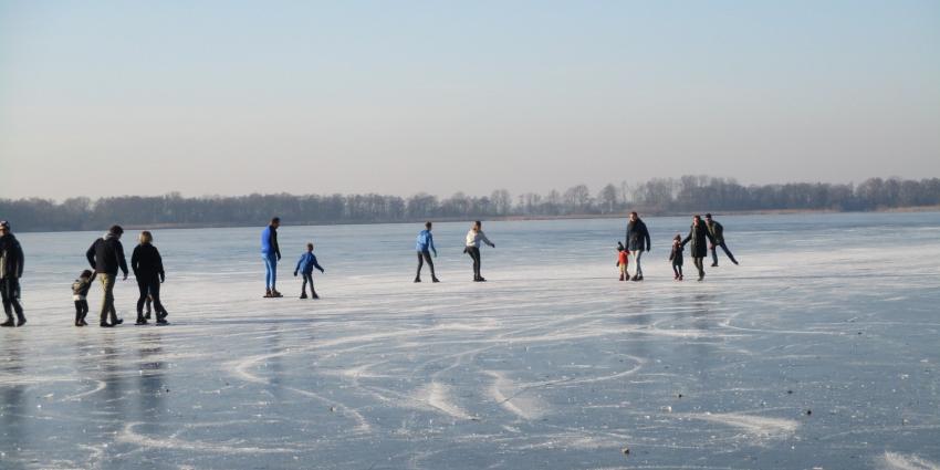 IJspret en schaatsen op het Nannewijd IJspret en schaatsen op het Nannewijd