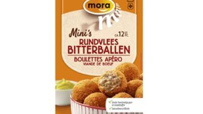 Mora roept 'Mini's Rundvlees Bitterballen' terug Mora roept 'Mini's Rundvlees Bitterballen' terug