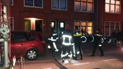 Zwaargewonde bij woningbrand in Groningen