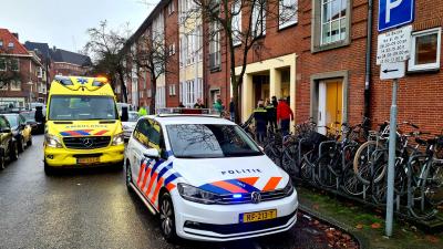Hulpdiensten ontfermen zich over slachtoffer