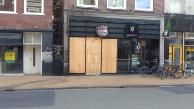 Getroffen pand Herestraat