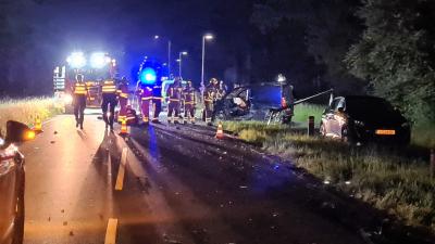 Hulpdiensten op plaats van ongeval