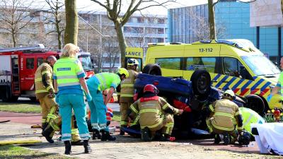 Hulpdiensten op plaats van ongeval