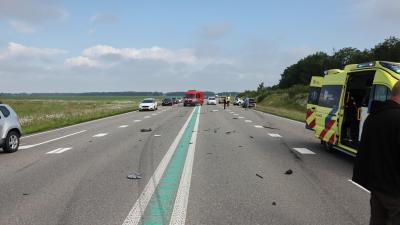 Hulpdiensten ter plaatse