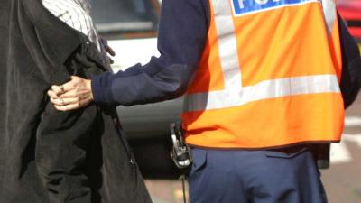 Politie-aanhouding Politie-aanhouding