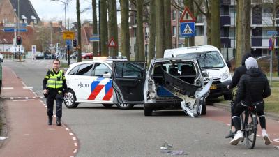 aanrijding-politie-ravage