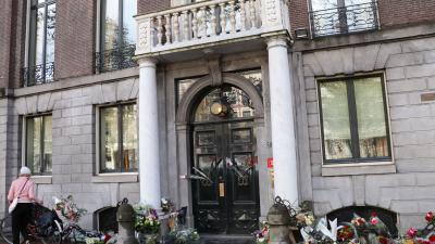 Afscheid nemen burgemeester Van der Laan Afscheid nemen burgemeester Van der Laan