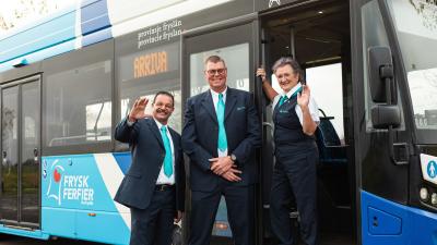 Arriva neemt afscheid van busreizigers in Fryslân Arriva neemt afscheid van busreizigers in Fryslân