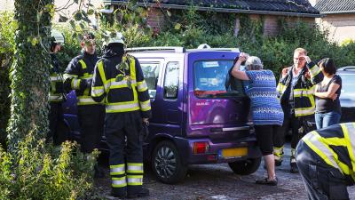 baby in warme auto