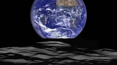 Haarscherpe foto van de aarde gemaakt door ruimte zonde NASA
