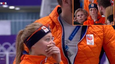 Nederlandse tranen van vreugde en verdriet op de 5 km in PyeongChang Nederlandse tranen van vreugde en verdriet op de 5 km in PyeongChang