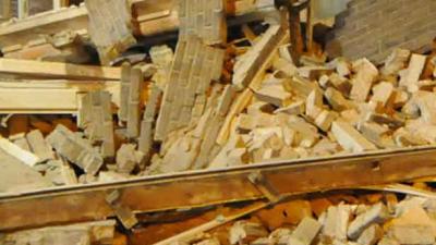 Flatgebouw deels ingestort na explosie Belgische Turnhout