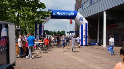 Fean Dei SC Heerenveen druk bezocht