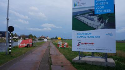 Gemaal in aanbouw