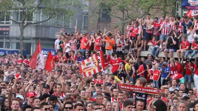 100.000 mensen vierden kampioenschap PSV en Oranje Zwart
