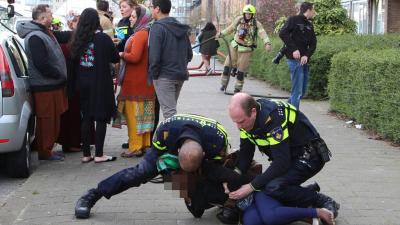 Vrouw aangehouden bij woningbrand in Schiedam