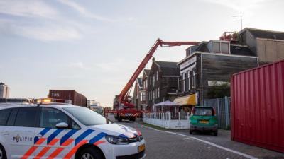 Foto van onderzoek naar hennepkwekerij