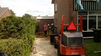 Gaslek naast kinderdagopvang in Smilde 