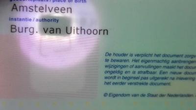 Fouten productieproces reisdocumenten, echtheidskenmerken defect Fouten productieproces reisdocumenten, echtheidskenmerken defect
