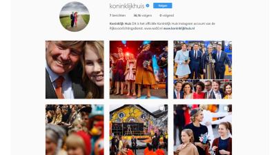 Koninklijk Huis nu ook op Instagram te volgen