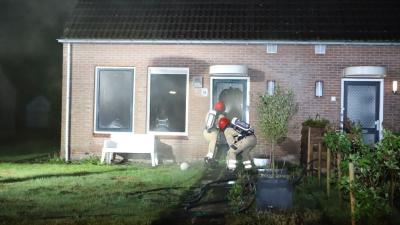 Brandweer blust brand