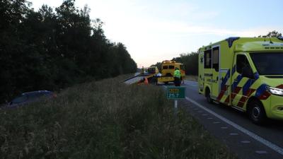 Auto wordt afgesleept