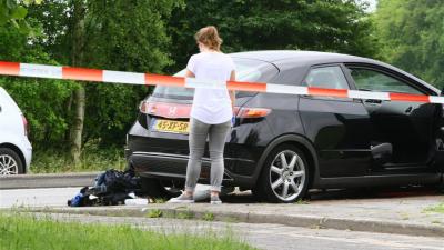 Foto van de gecrashte auto | Herman van Oost | www.vanoostfotografie.nl