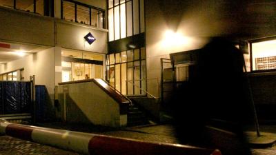 politiebureau-slagboom-avond politiebureau-slagboom-avond