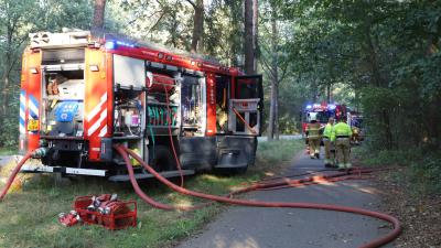 Brandweer blust brand