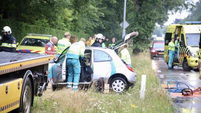 Foto van aanrijding