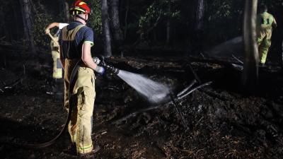 Brandweer blust brand