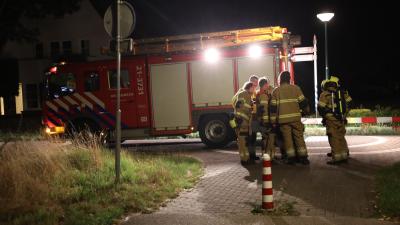Brandweer ter plaatse