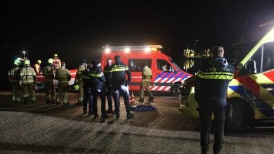 Hulpdiensten ter plaatse