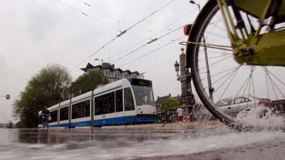 Tram in Amsterdam