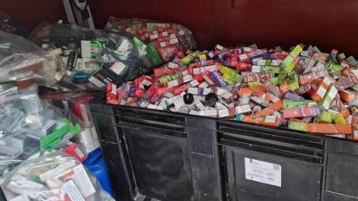 in beslag genomen vapes
