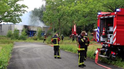 Opnieuw brand op voormalig verkeerspark Assen
