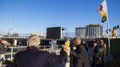 Vijfsluizen officieel geopend
